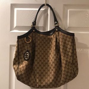 Authentic Gucci Sukey Large hobo bag